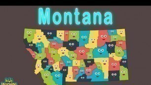 'Montana - Geography and Counties  | 50 States of America'