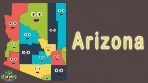 'Arizona - Geography and Counties | 50 States of America'