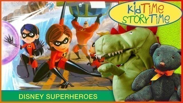 'Disney\'s INCREDIBLES II read-along StoryBook | Kids Books Read Aloud!'