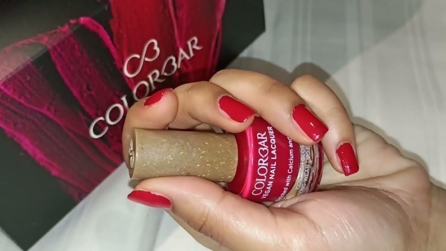 '#kalpnaallin1 #colorbarcosmetics / Colorbar\'s Vigan Nail Lacquer (4color)/ KALPNA ALL IN 1'