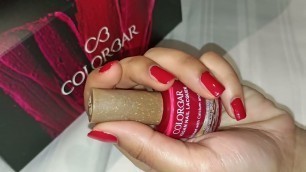 '#kalpnaallin1 #colorbarcosmetics / Colorbar\'s Vigan Nail Lacquer  (4color)/ KALPNA ALL IN 1'