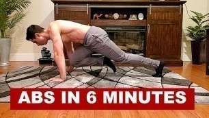 'HARDCORE 6 Minute Ab Workout (GET 6 PACK ABS FAST!)'