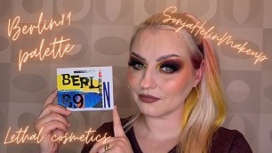'First look using the Berlin89 palette from Lethal cosmetics.'