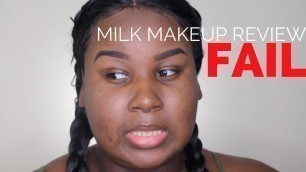 'BEST PORE FILLING PRIMER?| HONEST & IN DEPTH MILK MAKEUP BLUR STICK REVIEW | Makeupbyshaniah'