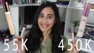 'MINERAL BOTANICA CONCEALER VS TARTE SHAPE TAPE | Review & Tes Ketahanan | Prisya Thalia Basir'