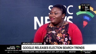 'Google releases top trending searches for SA elections: Mich Atagana'