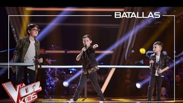 'Jesús, Lucas y Alejandro cantan \'Locked out of heaven\' | Batallas | La Voz Kids Antena 3 2021'