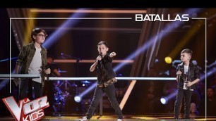 'Jesús, Lucas y Alejandro cantan \'Locked out of heaven\' | Batallas | La Voz Kids Antena 3 2021'