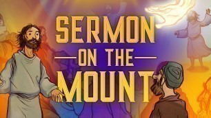 'Jesus and The Sermon on the Mount - Matthew 5 | Sunday School Lesson and Bible Story for Kids |HD|'