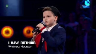 'Paweł Szymański-,,I have nothing\" Sing Off The Voice Kids'