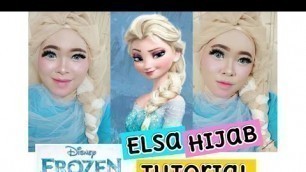 'Tutorial HIJAB Queen ELSA FROZEN 2 Movie 2019 | By Vapinka Makeup'