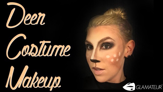 'Vegan Halloween Makeup Tutorial | Quick & Easy How to: Deer Costume'