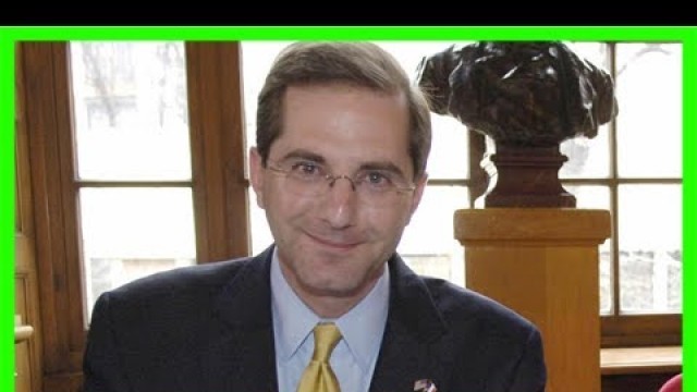 'Trump\'s health secretary pick alex azar faces senate committee'