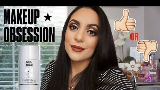 'MAKEUP OBSESSION ALL A BLUR UNIVERSAL PORE BLURRING STICK PRIMER Review + 12 Hour Wear Test!'