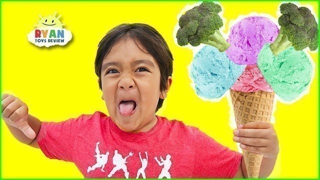 'Ryan sing along Do you like Broccoli Ice Cream + More Nursery Rhymes Songs for Kids!!!'