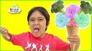 'Ryan sing along Do you like Broccoli Ice Cream + More Nursery Rhymes Songs for Kids!!!'