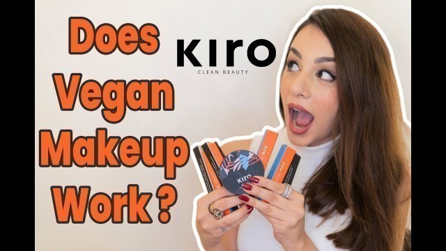 'DOES VEGAN MAKEUP WORK? | Reviewing Kiro, India\'s Latest Clean Beauty Brand!'