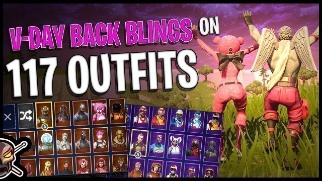 'Love Wings and Cuddle Bow On 117 Outfits - Fortnite Cosmetics'