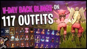 'Love Wings and Cuddle Bow On 117 Outfits - Fortnite Cosmetics'