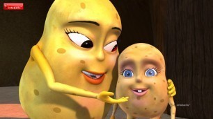 'Potato Song | Telugu Rhymes for Children | Infobells'