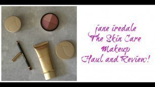 'Jane Iredale Makeup Haul! Amazing Base, BB Cream, Lip Liner, & Bronzer'