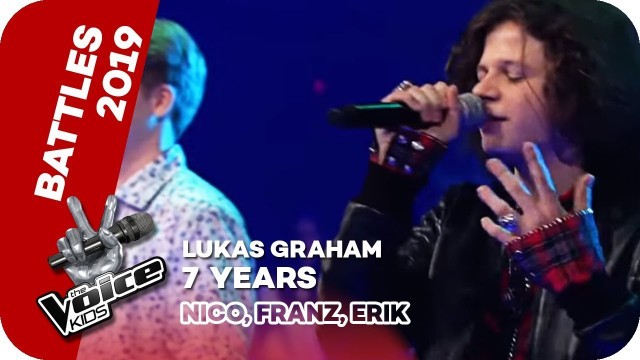 'Lukas Graham - 7 Years (Nico, Franz, Erik) | Battles | The Voice Kids 2019 | SAT.1'