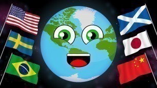 'All the Countries of the World with Flags | Countries Of The World Song'