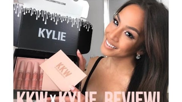 'KKW x KYLIE COSMETICS Unboxing, Swatch and Review! | Carla Cassandra'