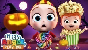 'Scary Halloween Monsters | Fun Sing Along Songs by Little Angel Playtime'