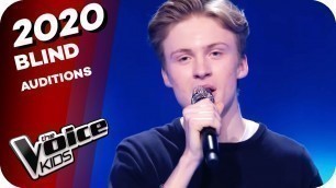 'Lewis Capaldi - Bruises (Jason) | The Voice Kids 2020 | Blind Auditions'