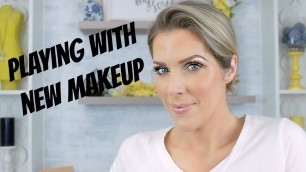 'Playing with New Makeup | Kjaer Weis, Beautycounter, Jane Iredale, Lawless'