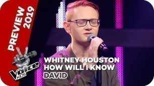 'Whitney Houston - How Will I Know (David) | PREVIEW |  The Voice Kids 2019 | SAT.1'