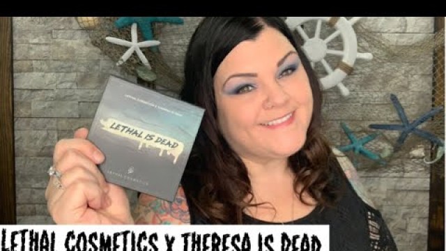 'Lethal Cosmetics X Theresa is Dead ~ Lethal is Dead Eyeshadow Palette // Swathes & Two Looks'