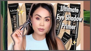 'NYX Professional Makeup Ultimate Shadow & Liner Vegan Eye Primer Review'