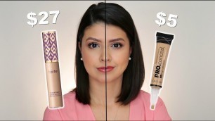 'TARTE SHAPE TAPE VS LA GIRL PRO CONCEALER | FULL DAY WEAR TEST'