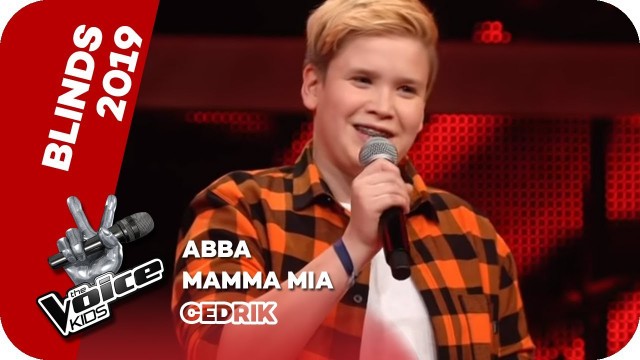 'ABBA - Mamma Mia (Cedrik) | Blind Auditions | The Voice Kids 2019 | SAT.1'