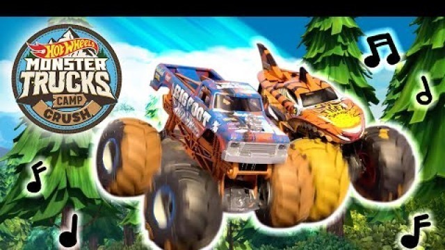 'VIDEO MUSICALE ufficiale | Monster Truck a CAMP CRUSH! | @Hot Wheels Italiano'