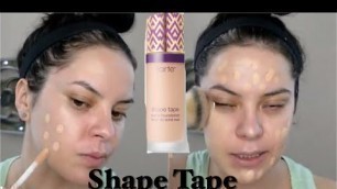 'RESEÑA| Base Shape Tape De Tarte | Vale La Pena? Angela Garza'