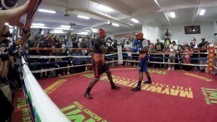 'Floyd Mayweather POV sparring workout- GOPRO4 - Mayweather vs. Berto video'