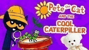 'Pete the Cat and the Cool Caterpillar | Children\'s Book Read Aloud | Ms. Becky & Bear\'s Storytime'