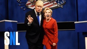'Donald Trump vs. Hillary Clinton Debate Cold Open - SNL'