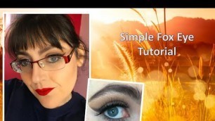 'Fox Eye Tutorial | Mmmmitchell Palette and Lethal Cosmetics X Jolina'