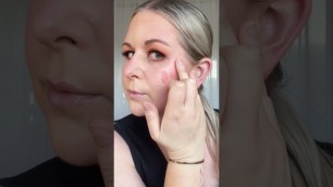 'Peach Cream Blush Try On from FaceTheory 