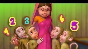 'Aidu Konte Kotulu Aratipandlu Tintunayi - Good Habits Song | Telugu Rhymes for Children | Infobells'