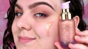 'IS IT SERUM OR PRIMER? | NABLA ANGEL AURA Radiant Plumping Serum Primer | Review, First Impression'