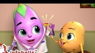 'Baby Aloo Doctor Vaddaku Velutondi | Telugu Rhymes for Children | Infobells'