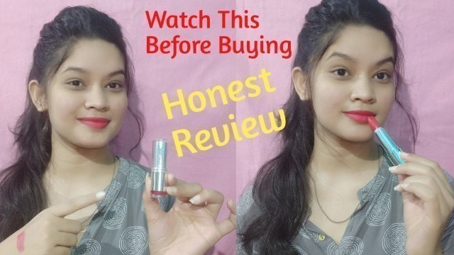 'Colorbar Velvet Matte Lipstick Honest Review || Arshi Anon'
