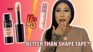 '*NEW* MAKEUP FOREVER Matte Velvet Skin Concealer REVIEW VS TARTE Shape Tape'
