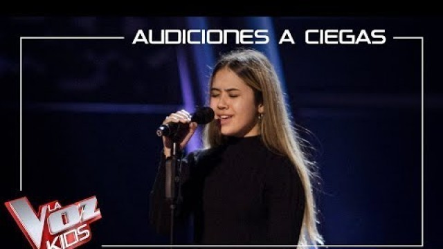 'Julia Gonçalves canta \'Something\'s got a hold on me\' | Audiciones a ciegas | La Voz Kids 2019'
