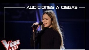 'Julia Gonçalves canta \'Something\'s got a hold on me\' | Audiciones a ciegas | La Voz Kids 2019'